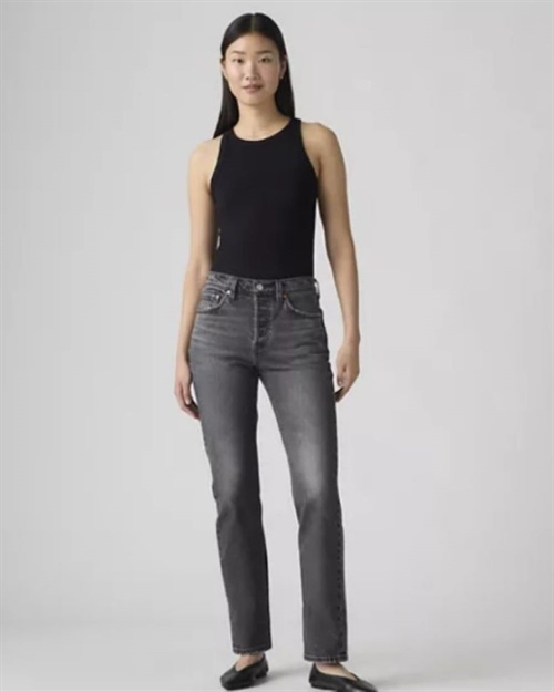 LEVIS ORIGINAL 501 PRETTY PLEASING BLACK